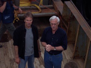 001 Mike Fletcher and John Davis the two men who I approached with the idea of diving the U-215