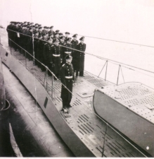 003A U215 at commsioning, note the mine tubes