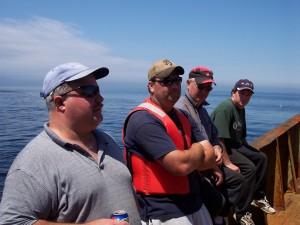 006 Support diver Paul and the crew of the Ryan Atlantic II