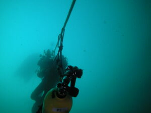 Dive two decompression was a hairy experiance