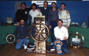 AWD at BTS in White Plains NY, Pete Guglerie, Pat Rooney, Tom Packer, Jeff Pagano and Steve Gatto. Kneeling, Me and Brad Sheard.
