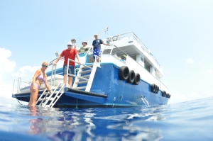 Tortugas Always good to see the boat at the end of the dive!