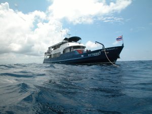 2008 The MV Trident at 160 miles out in the Gulf of Thailand